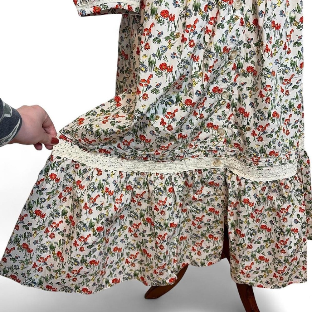 NWT Meadows Ixora Floral Prairie Dress. Size 6 - Picture 5 of 8